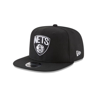 Sapca New Era Brooklyn Nets NBA High Crown 9FIFTY Snapback - Negrii